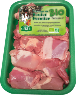 Sauté de Poulet Fermier Bio