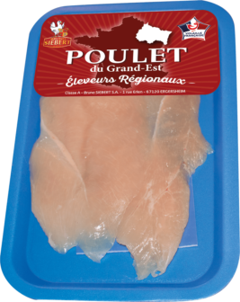 Chicken breast extra-fine Grand-Est x3