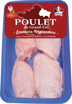 Haut cuisse de Poulet Grand-Est 700 g