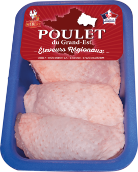 Haut cuisse de Poulet Grand-Est x4