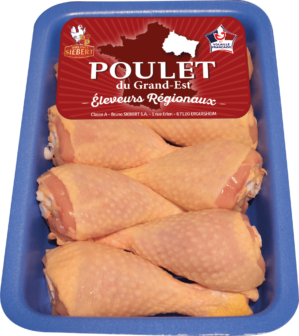 Corn-fed Chicken drumstick Grand-Est 1 Kg