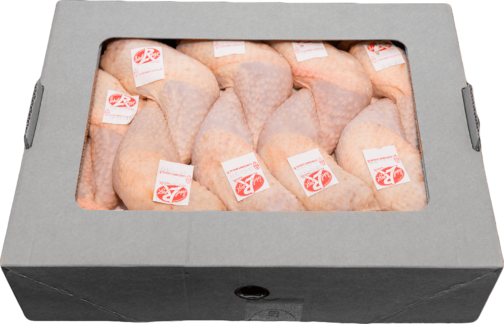 Whole farm-reared Label Rouge Black Chicken leg x18