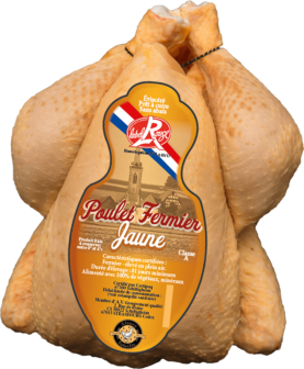 Whole farm-reared Label Rouge Corn fed Chicken