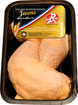 Whole farm-reared Label Rouge Corn fed Chicken leg x2