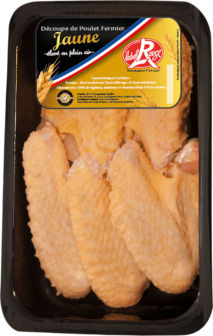 Whole farm-reared Label Rouge Corn fed Chicken wings x5