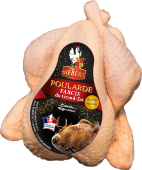 Stuffed fattened Hen