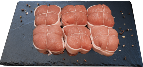Turkey breast rolls stuffed with Mushrooms