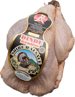 Whole farm-reared Label Rouge Turkey