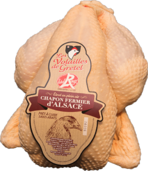 Whole farm-reared Label Rouge Capon