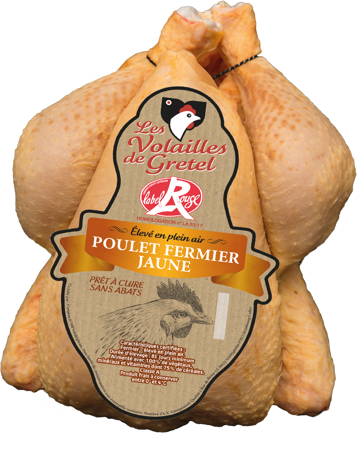 Chapon fermier jaune - Carrefour