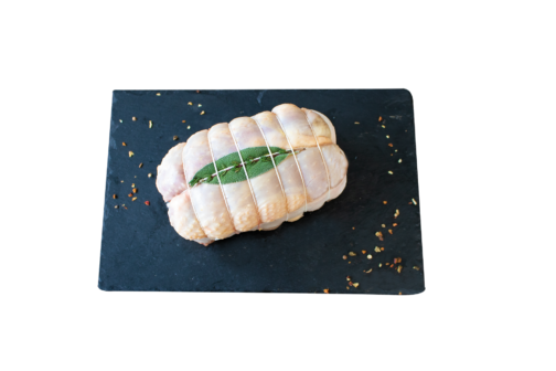 Chicken Rolled Roast stuffed with wild Garlic